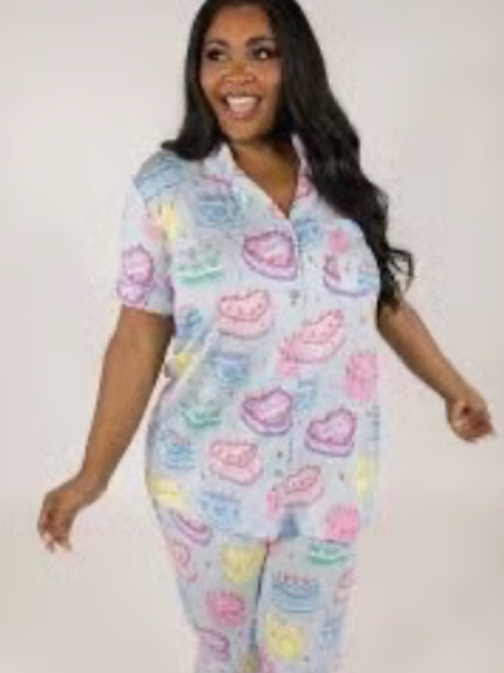 In My Sundays Valentines Cake Pajamas